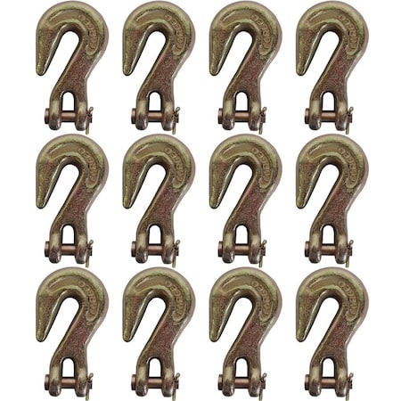 Aic Replacement Parts 12 5/16 Clevis Grab Hooks Tow Chain Hook Flatbed Truck Trailer Tie Down SHN20-0181_x12